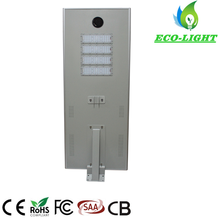 Shenzhen factory High Quality 100W Residential Park Road Lighting LED Integrated Solar Street light