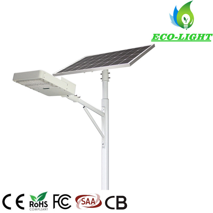 Outdoor Road Lighting Split Solar Lights IP65 100W LED Module Solar Street Light