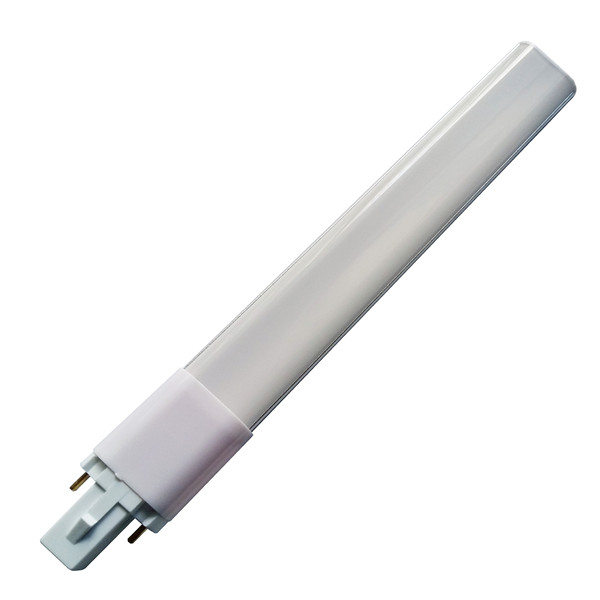 Aluminum and milky plastic cover 10W G23 LED bulbs to replace 30W-40W G23 fluorescent bulbs