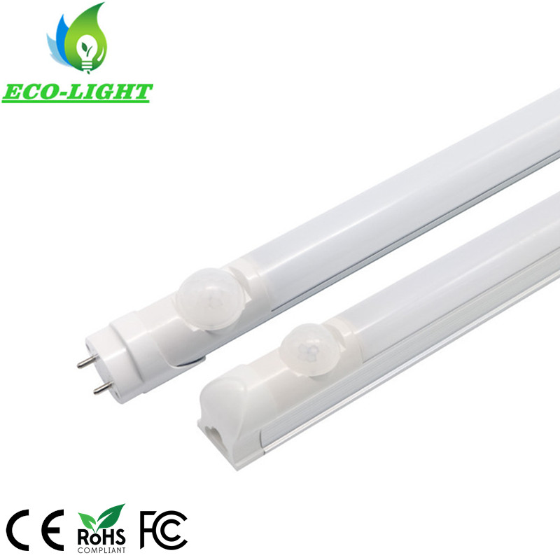 China factory 3 years warranty  t8 led 600mm 9 Watt led motion sensor tube light