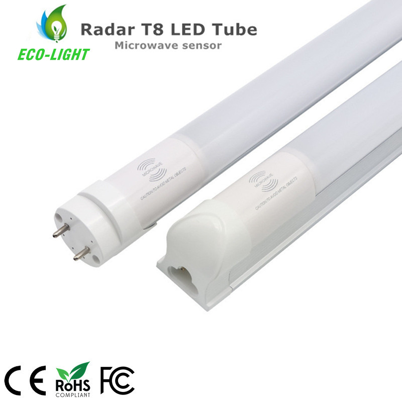 3 years warranty radar sensor tube 9w 600mm t8 microwave motion sensor led night light