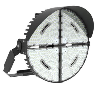 Round shape high mast 750W led stadium flood light