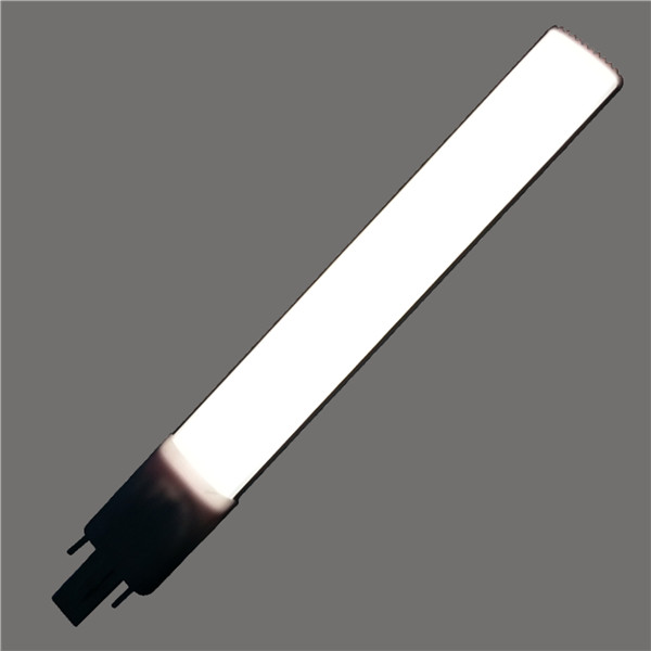 Aluminum and Milky Plastic Cover 12W G23 LED Lamps to Replace 40W-50W G23 Fluorescent Bulbs
