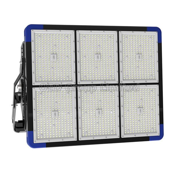 IP66 1080W 85-277V AC 140lm/W for Stadium Sports Field Lighting with Meanwell Driver
