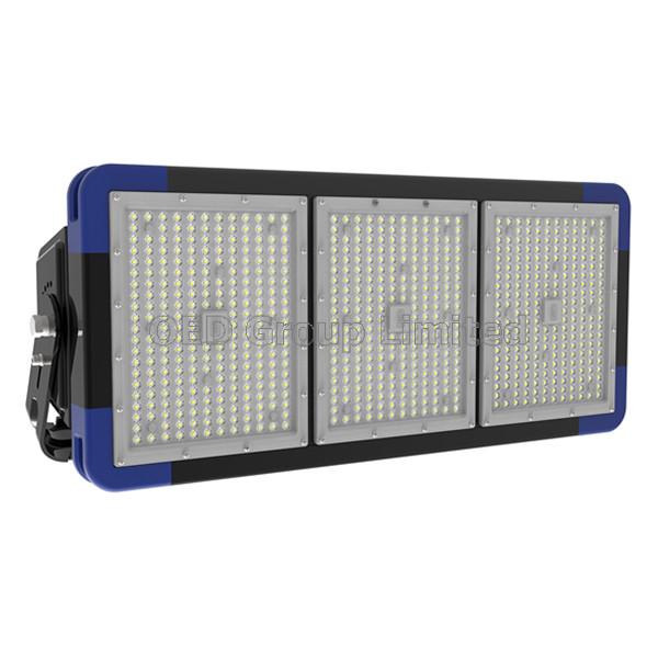 IP66 540W LED Floodlight 85-277V AC Court Playground Lighting with Philips Chip and Meanwell Driver 140lm/W