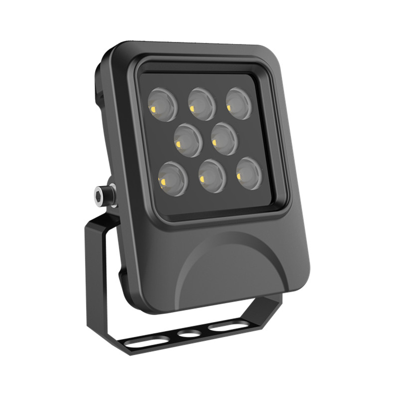 60deg or 90deg Black Case 10W LED Flood Lamp IP66 Outdoor die-casting Aluminum