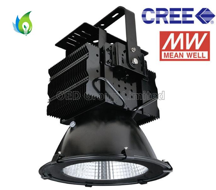 800W LED Outdoor Lighting 130LM/W IP65 with MEANWELL Driver and CREE XTE LED Chip