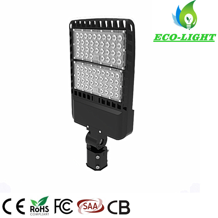 Shenzhen factory LED module SMD 120W shoe box street light parking lot street lamp with 5 years warranty