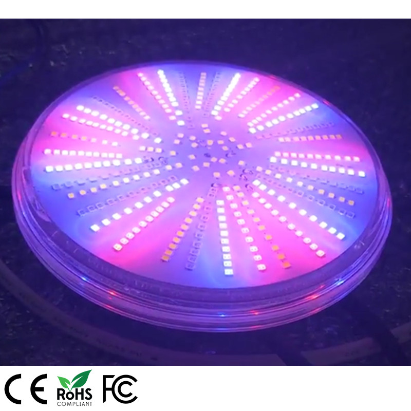 Par 56 RGB LED swimming pool light 25W underwater light IP68 with remote