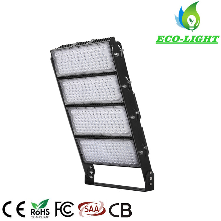 IP65 10 /25 / 60 degrees sports field lighting 1000W LED high mast flood light