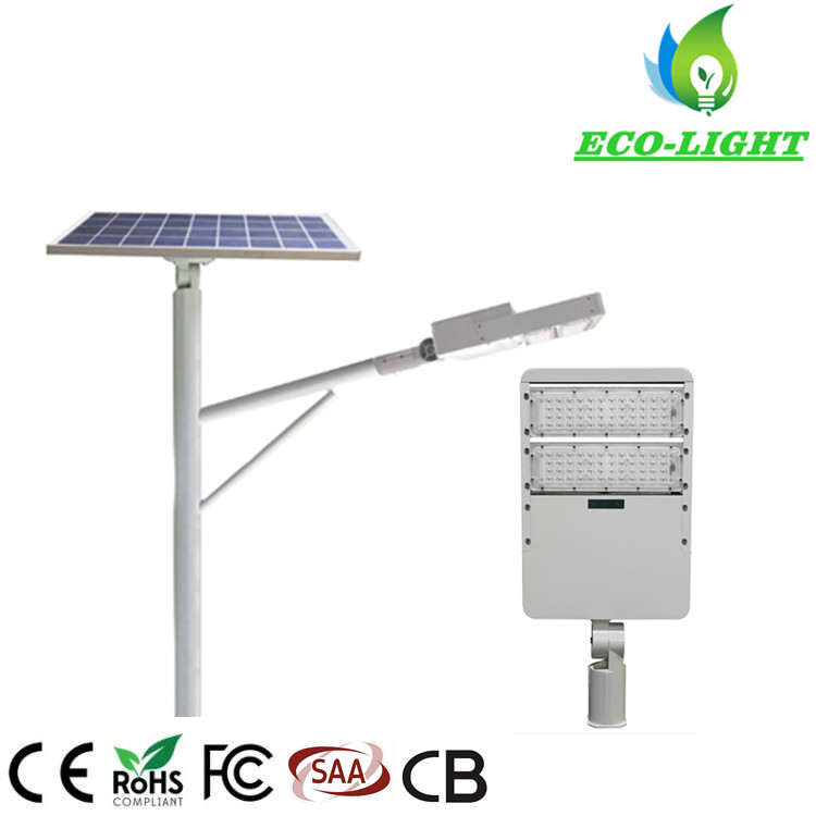 80 Watt IP65 SMD Module Split Type Solar LED Street Light