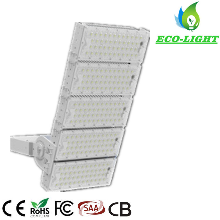 High Power Outdoor IP66 600W LED High Mast Stadium Lamp for Tennis Basketball Court Lighting