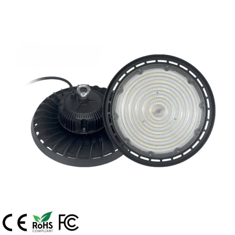 140-150LM/W isolated driver 240W UFO Highbay Light