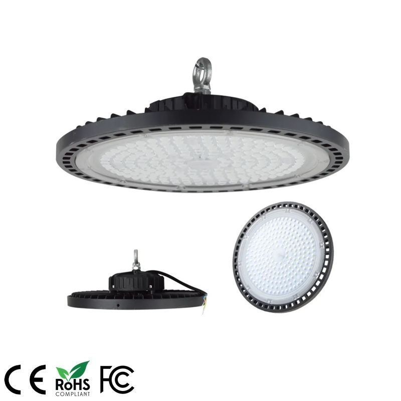 130-140LM/W isolated driver 200W 240W UFO Highbay Light