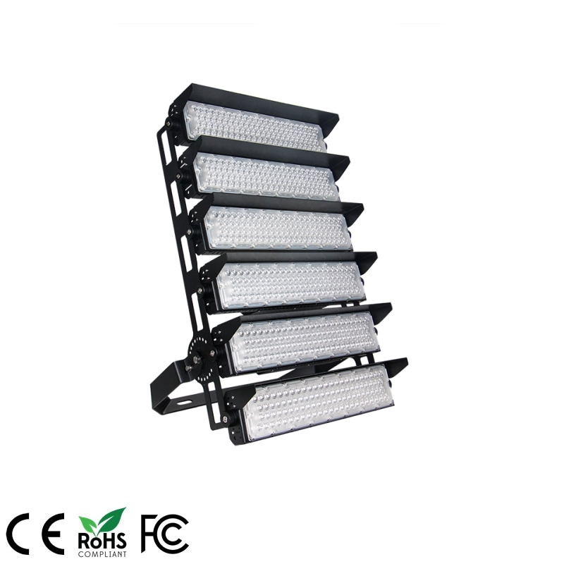 1500W High Power IP66 LED SMD High Mast Light for Sport Stadium Lighting