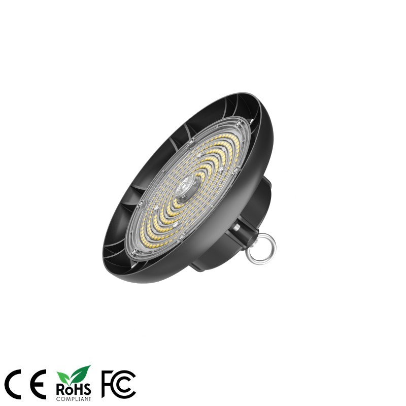 ZH isolated driver 100W 150LM/W IP65 UFO High bay Workshop Lighting