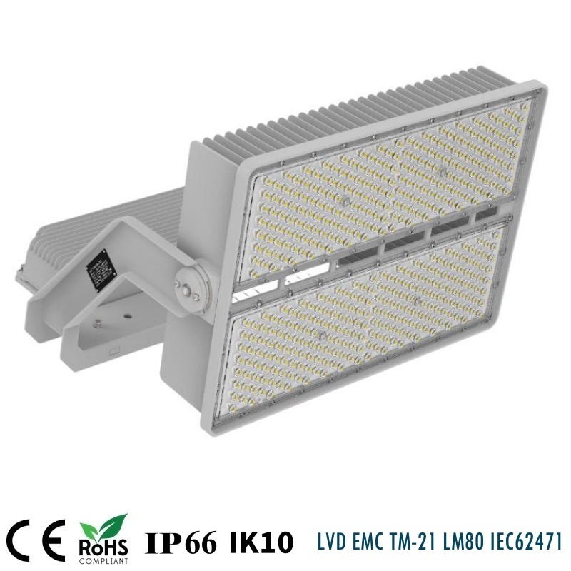 IP66 IK10 CE RoHS ST21 1500W LED Sports Field Light